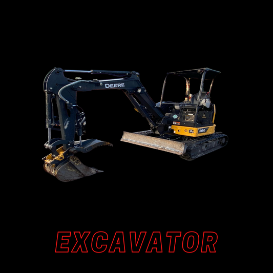 JD 26G Mini Excavator W/Thumb